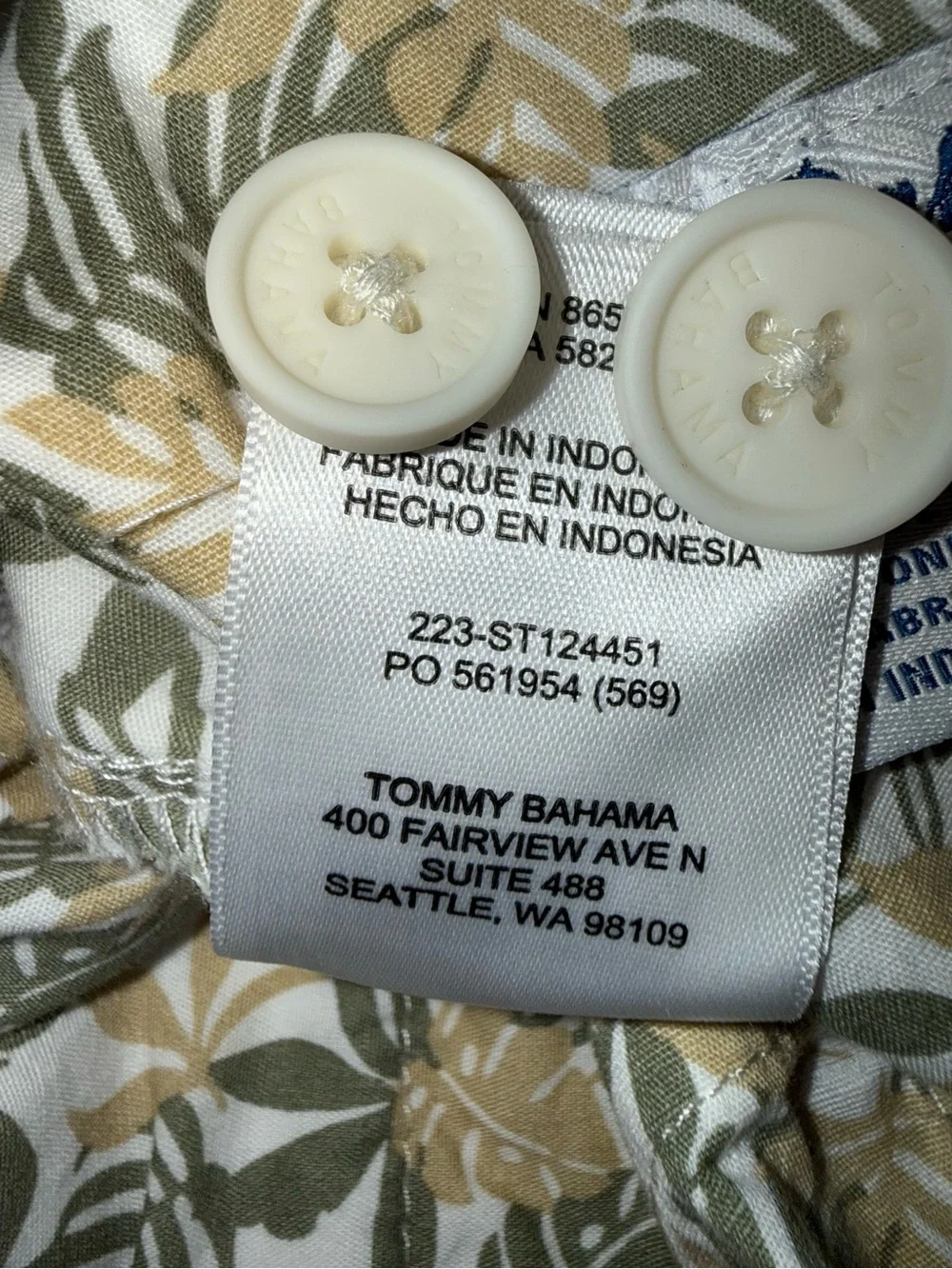Tommy Bahama Mens MediumX30 White Stone Beach Coast Stretch Linen & Cotton Pants